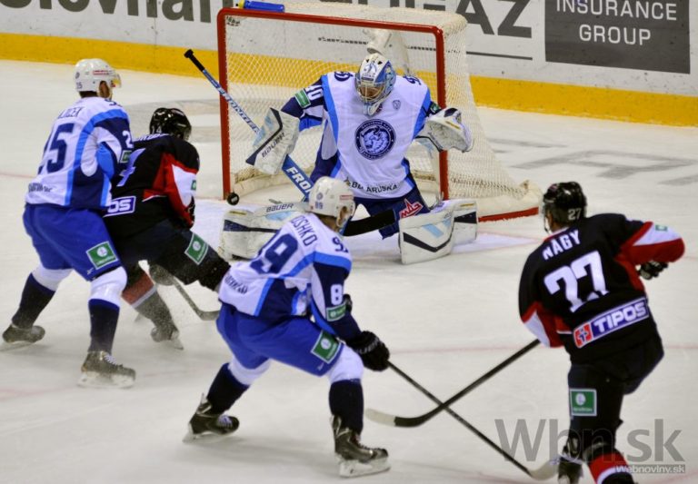 Hokejisti Slovana Bratislava privítali Dinamo Minsk