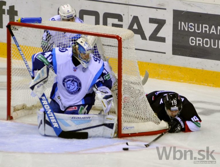 Hokejisti Slovana Bratislava privítali Dinamo Minsk