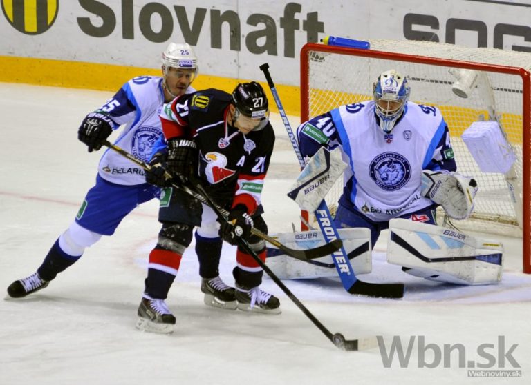 Hokejisti Slovana Bratislava privítali Dinamo Minsk