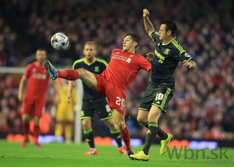 Liverpool zdolal Middlesbrough až po penaltách