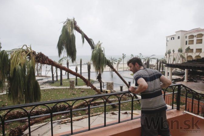 Mexiko zasiahol ničivý hurikán