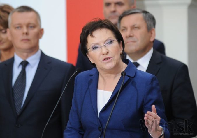 Poľská premiérka Ewa Kopaczová