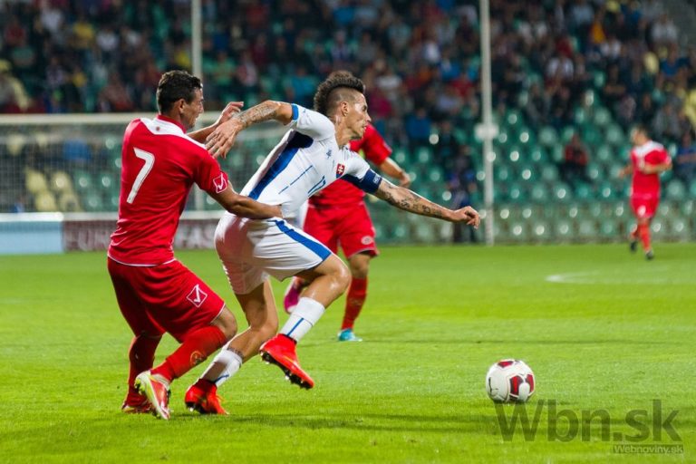 Slovenskí futbalisti vyhrali nad Maltou