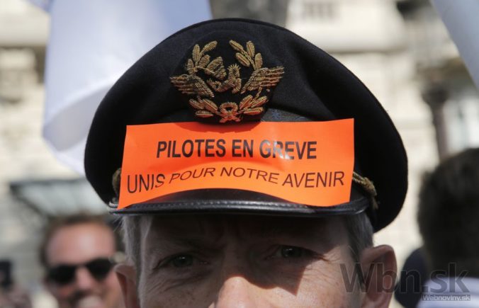 Štrajk pilotov Air France