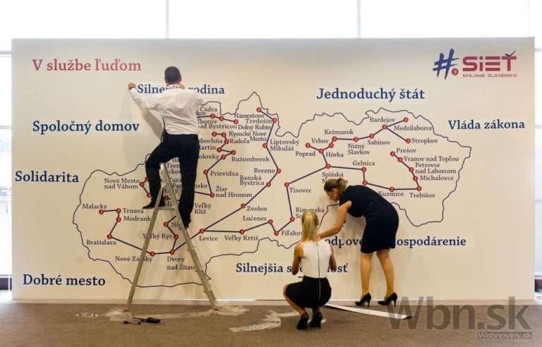 Ustanovujúci snem strany Sieť