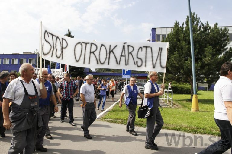 Zamestnanci WAY Industries štrajkovali