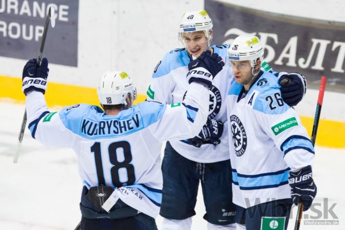 Hokejisti Slovana doma prehrali s Novosibirskom