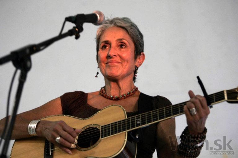 Joan Baez plánuje v Bratislave predviesť špeciálny koncert