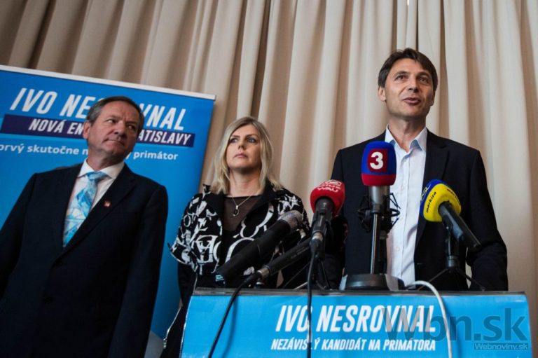 Kandidát na primátora Bratislavy Ivo Nesrovnal