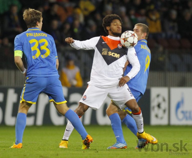 Kanonier Šachtaru Doneck Luiz Adriano je sklamaný z fanúšikov