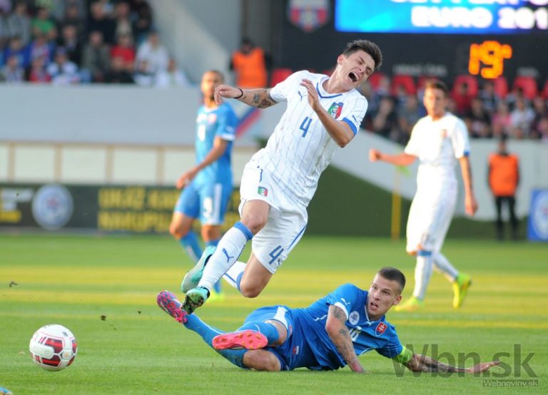 Mladí futbalisti v baráži o majstrovstvá Európy remizovali s Taliansko