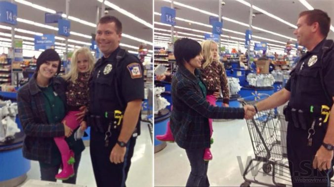 Policajt nepokutoval vodičku, kúpil jej podsedák pre dcéru