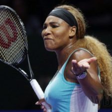 Serena opäť ovládla Singapur, Halepovej uštedrila kanára