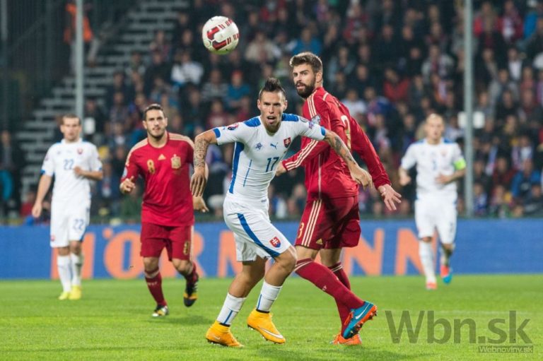 Slováci senzačne vyhrali v zápase roka nad Španielmi