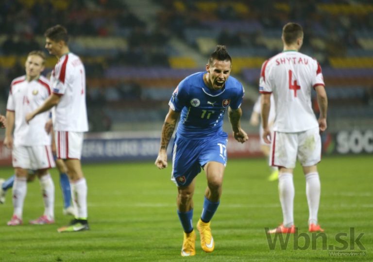 Slováci vyhrali aj v Bielorusku, hrdinom Marek Hamšík