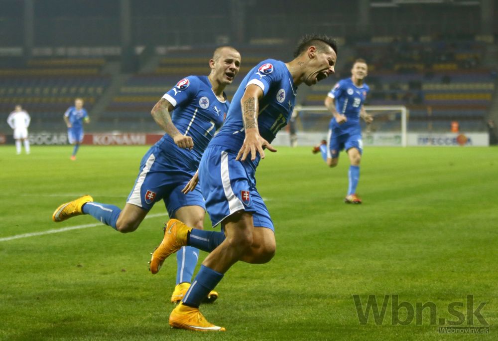 Slováci vyhrali aj v Bielorusku, hrdinom Marek Hamšík
