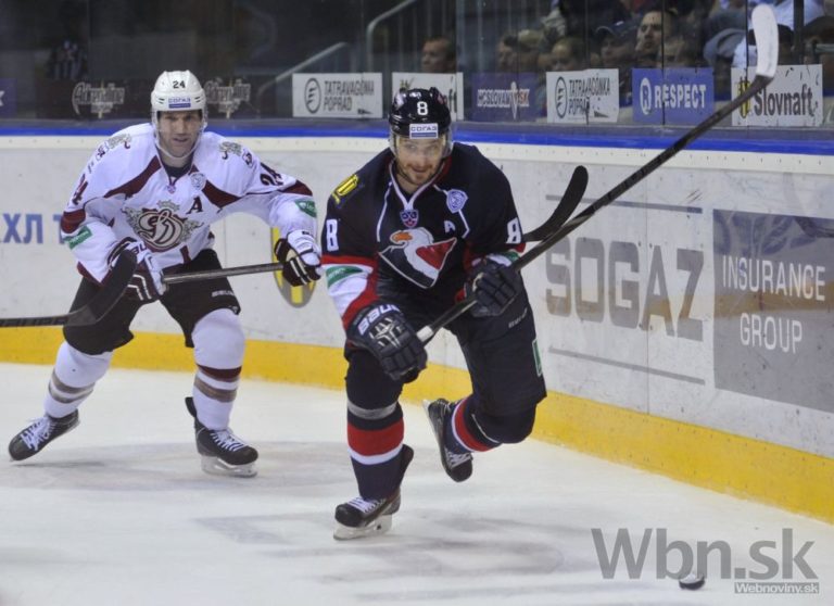 Slovan dal dva rýchle góly, Rigu zničil za tretinu