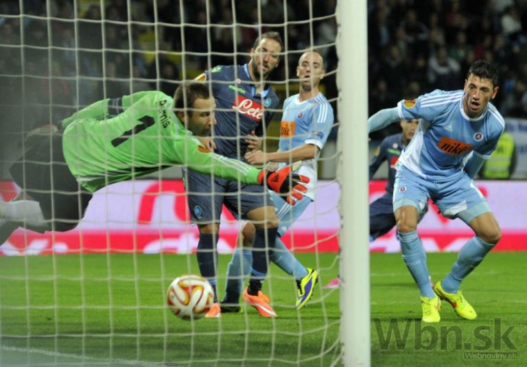 Slovan prehral s Neapolom, Marek Hamšík skóroval
