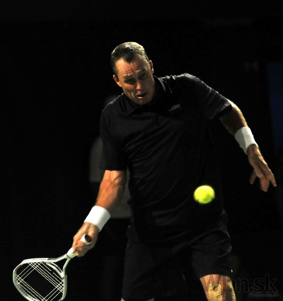 Tenisové legendy John McEnroe a Ivan Lendl bavili Bratislavu
