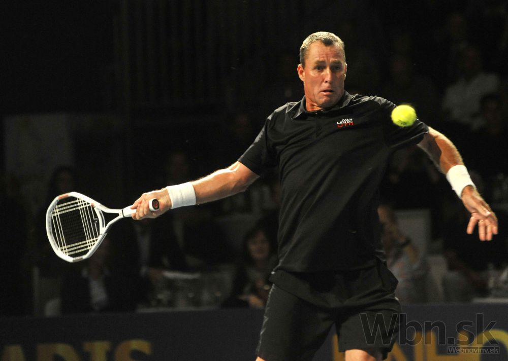 Tenisové legendy John McEnroe a Ivan Lendl bavili Bratislavu
