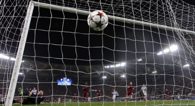 Zápas medzi AS Rím a Bayern Mníchov