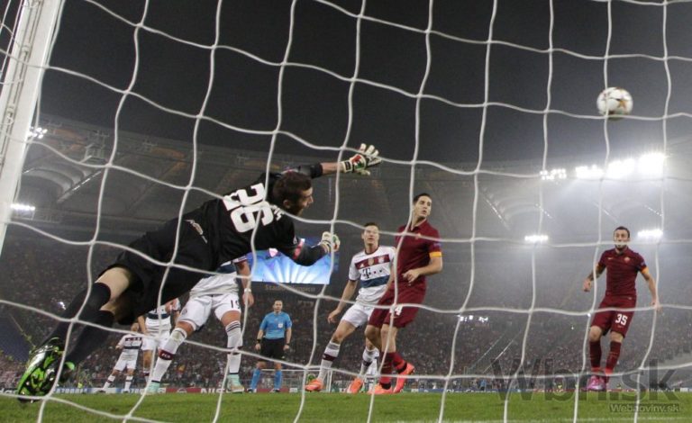 Zápas medzi AS Rím a Bayern Mníchov