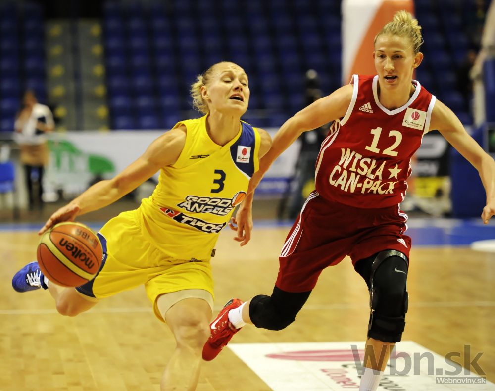 Basketbalistky Good Angels Košice nestačili na Wislu Krakov