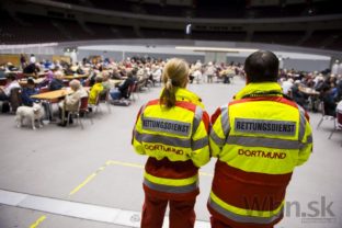 Bomba nemecko policajti evakuacia