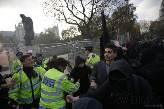 Demonštrácia v Londýne