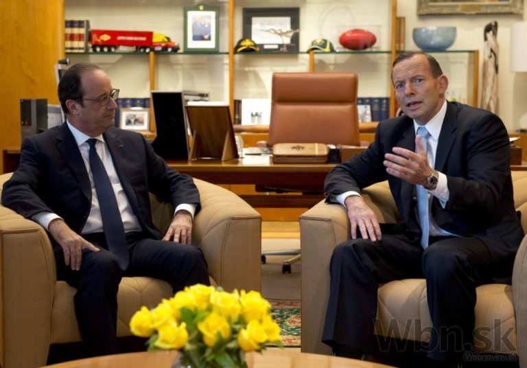 François Hollande, Tony Abbott