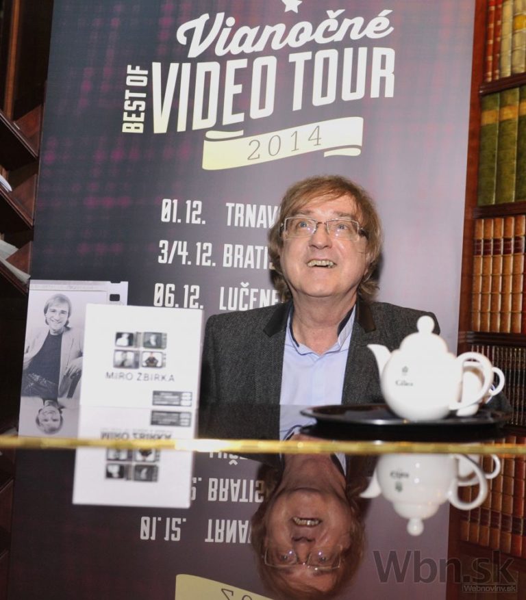 Miro Žbirka pokrstil DVD The Best of Video &amp; Rarity