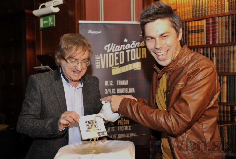 Miro Žbirka pokrstil DVD The Best of Video &amp; Rarity