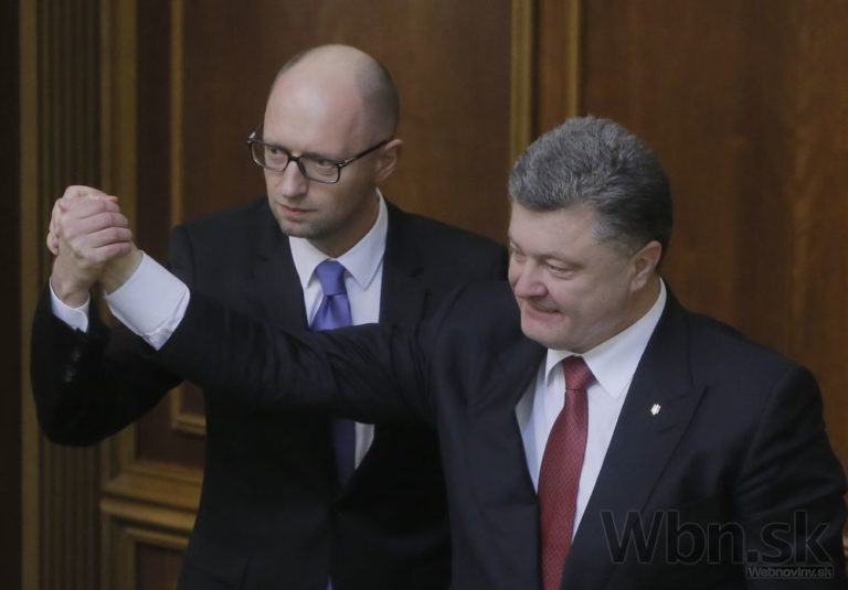 Nový ukrajinský parlament zvolil Jaceňuka za premiéra