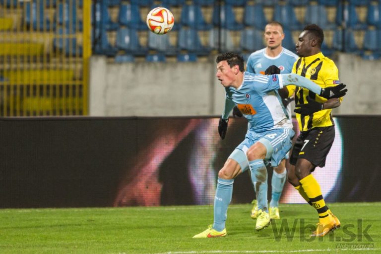 Slovan v domácej rozlúčke s Európou podľahol mladým chlapcom