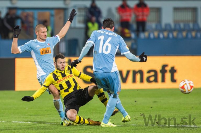Slovan v domácej rozlúčke s Európou podľahol mladým chlapcom