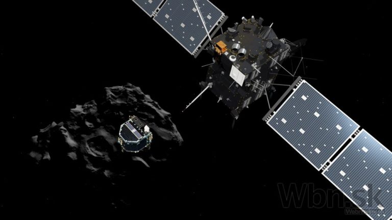 Sonda Rosetta vypustila modul Philae, ktorý pristál na kométe