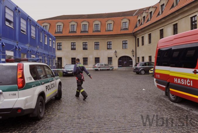 V podateľni Bratislavského hradu našli biely prášok