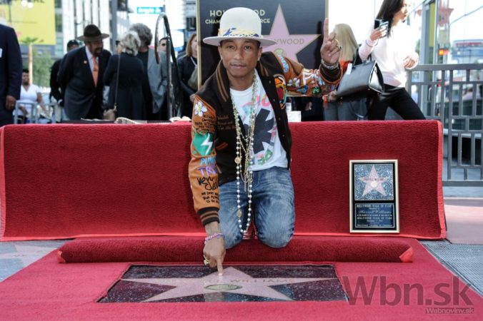 Americký spevák Pharrell Williams