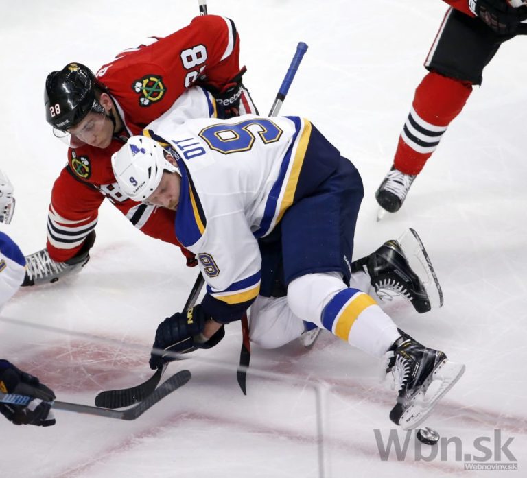 Chicago zdolalo St. Louis vďaka Kanovi, Hossa nebodoval