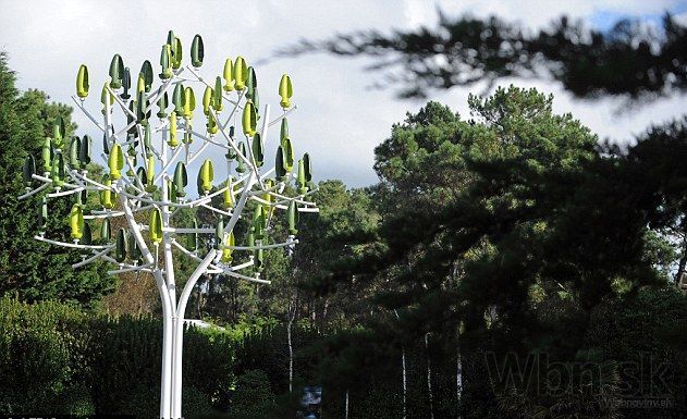 Francúz navrhol stromy, na ktorých „rastie" elektrina