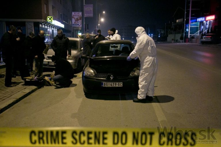 Kosovská polícia zmarila bombový útok, výbušniny boli v aute