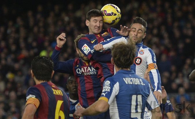 Messi strelil hetrik v mestskom derby, nad Espanyolom vyhrali 5:1