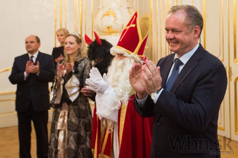 Prezidentský palác sa rozžiari, Kiska hostí deti z domovov