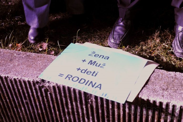 Protest proti stratégii ochrany ĽP v Bratislave