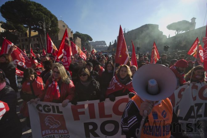 Taliani vyjadrili svoju nespokojnosť s vládnou reformou trhu práce