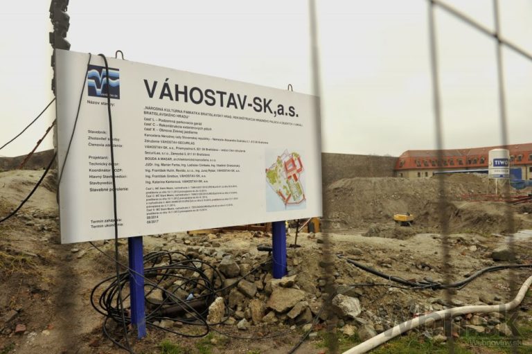 V areáli Bratislavského hradu majú postaviť garáže