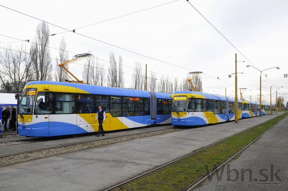 V Košiciach jazdia nové električky za desiatky miliónov eur
