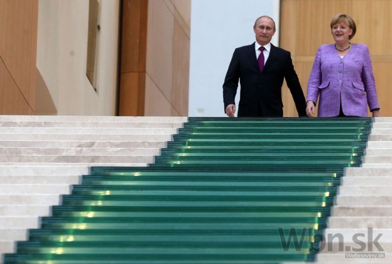 Vladimir Putin, Angela Merkelová