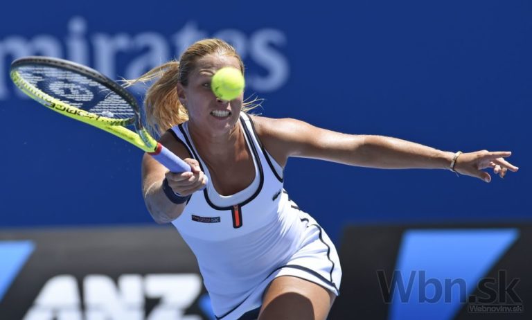 Dominika Cibulková postúpila do osemfinále Australian Open
