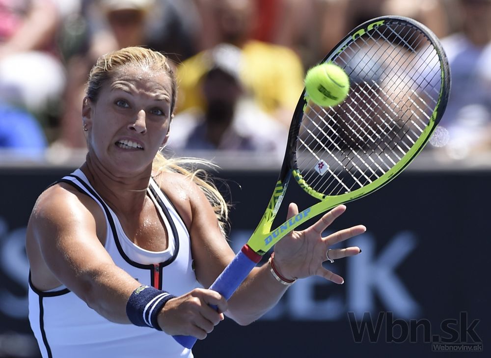 Dominika Cibulková postúpila do osemfinále Australian Open
